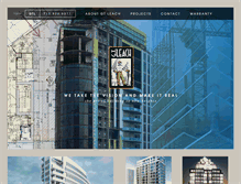 Tablet Screenshot of gtleach.com